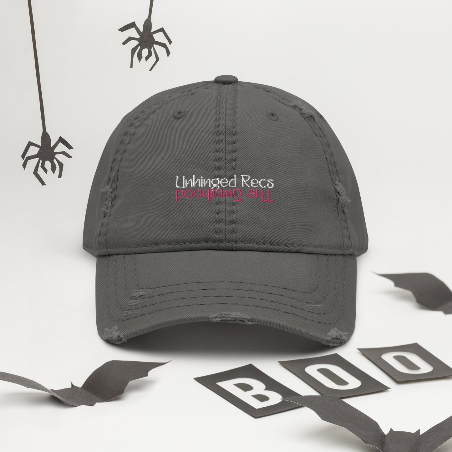 Unhinged Recs Embroidered Hat