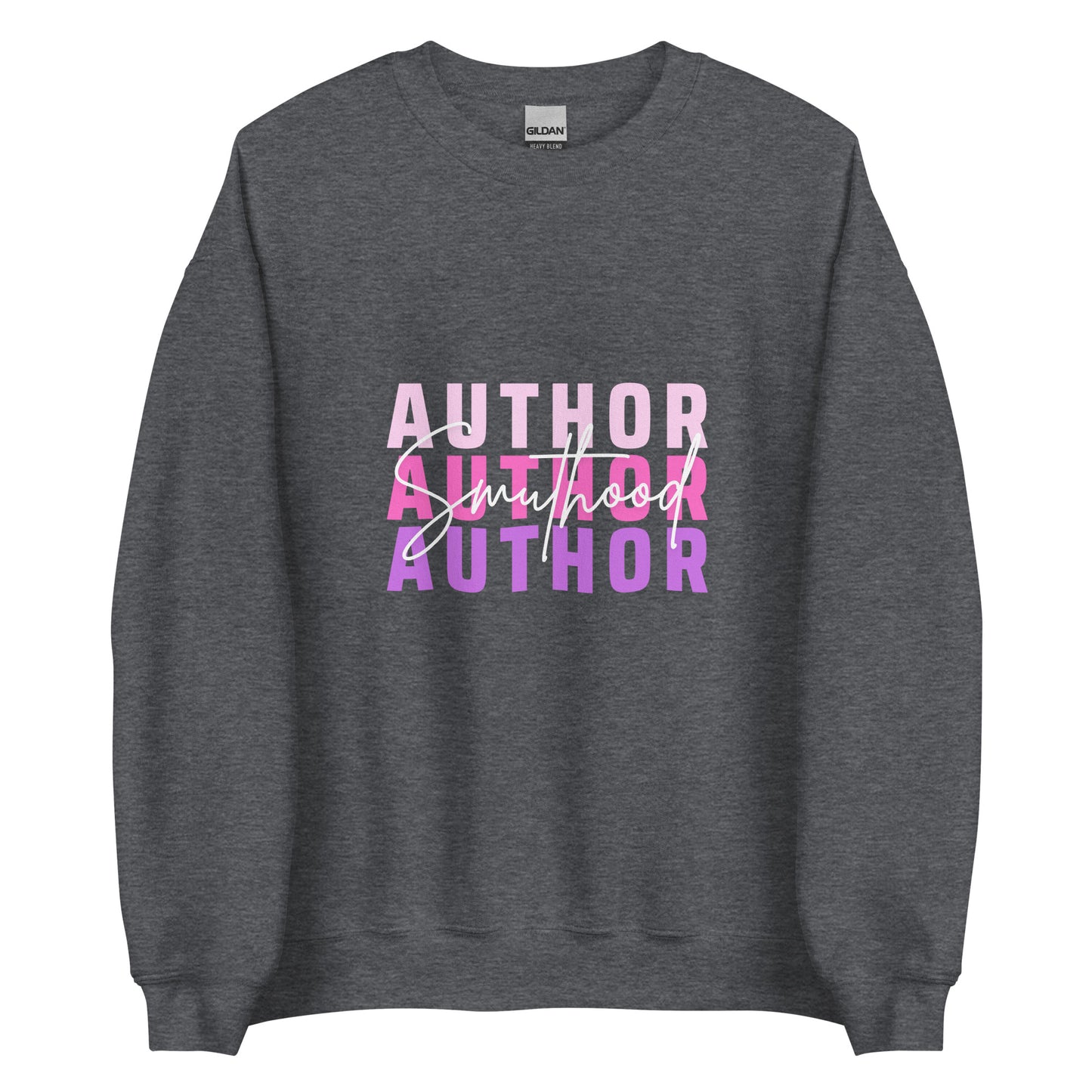 Smuthood Author Crewneck - Pink