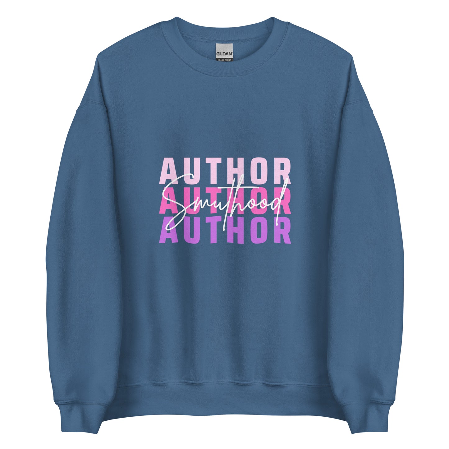 Smuthood Author Crewneck - Pink