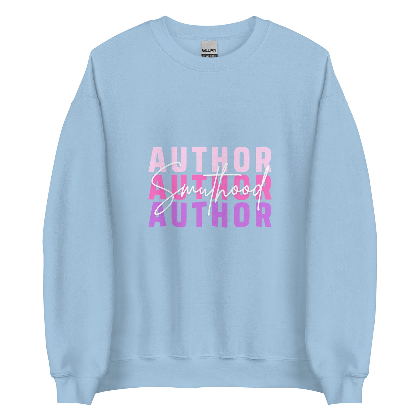 Smuthood Author Crewneck - Pink