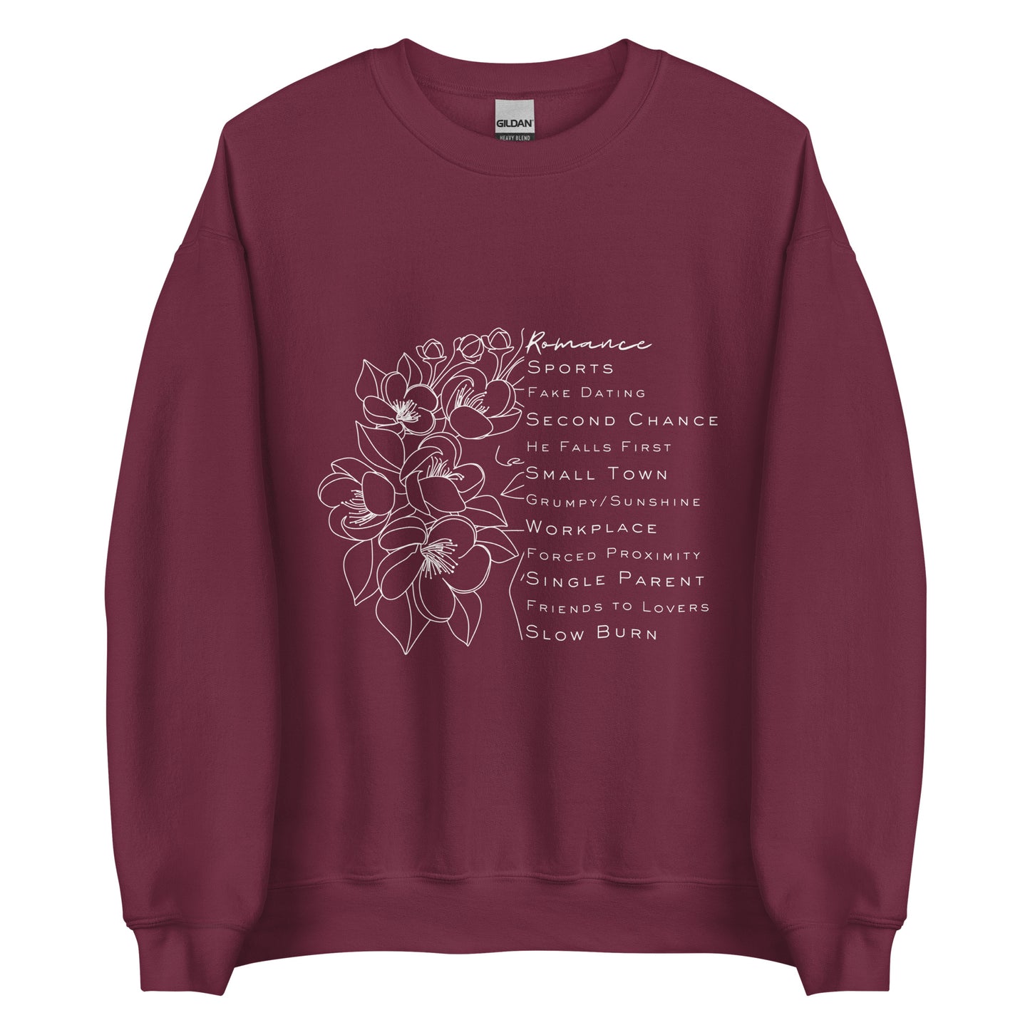 Romance Trope Crewneck