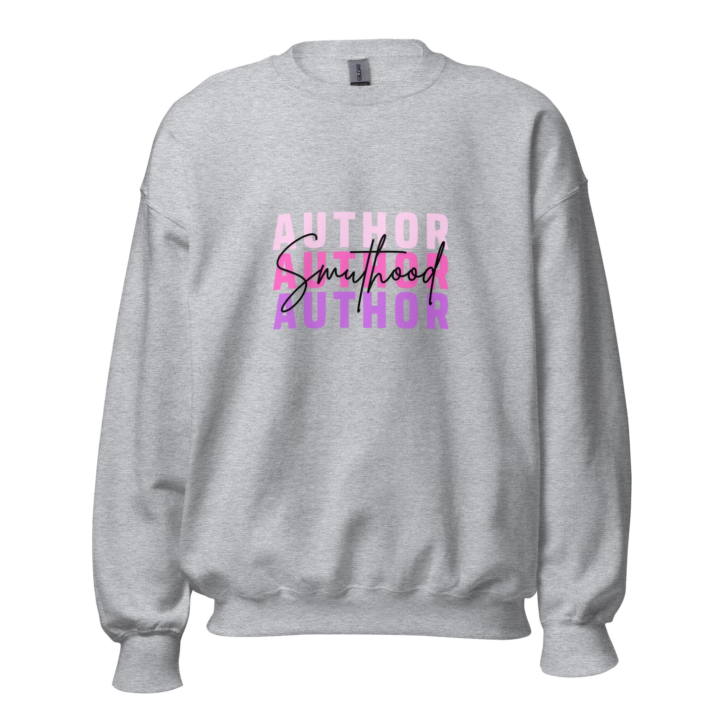 Smuthood Author Crewneck - Pink