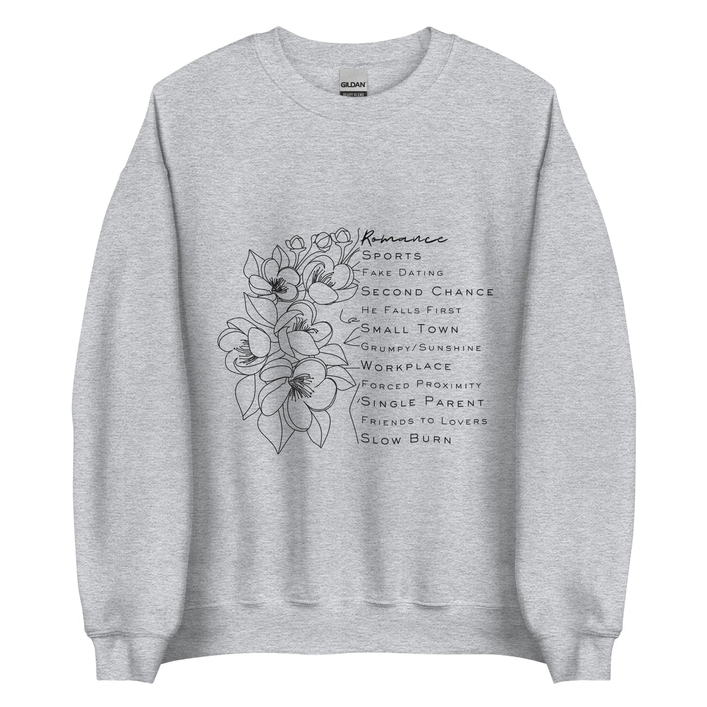 Romance Trope Crewneck