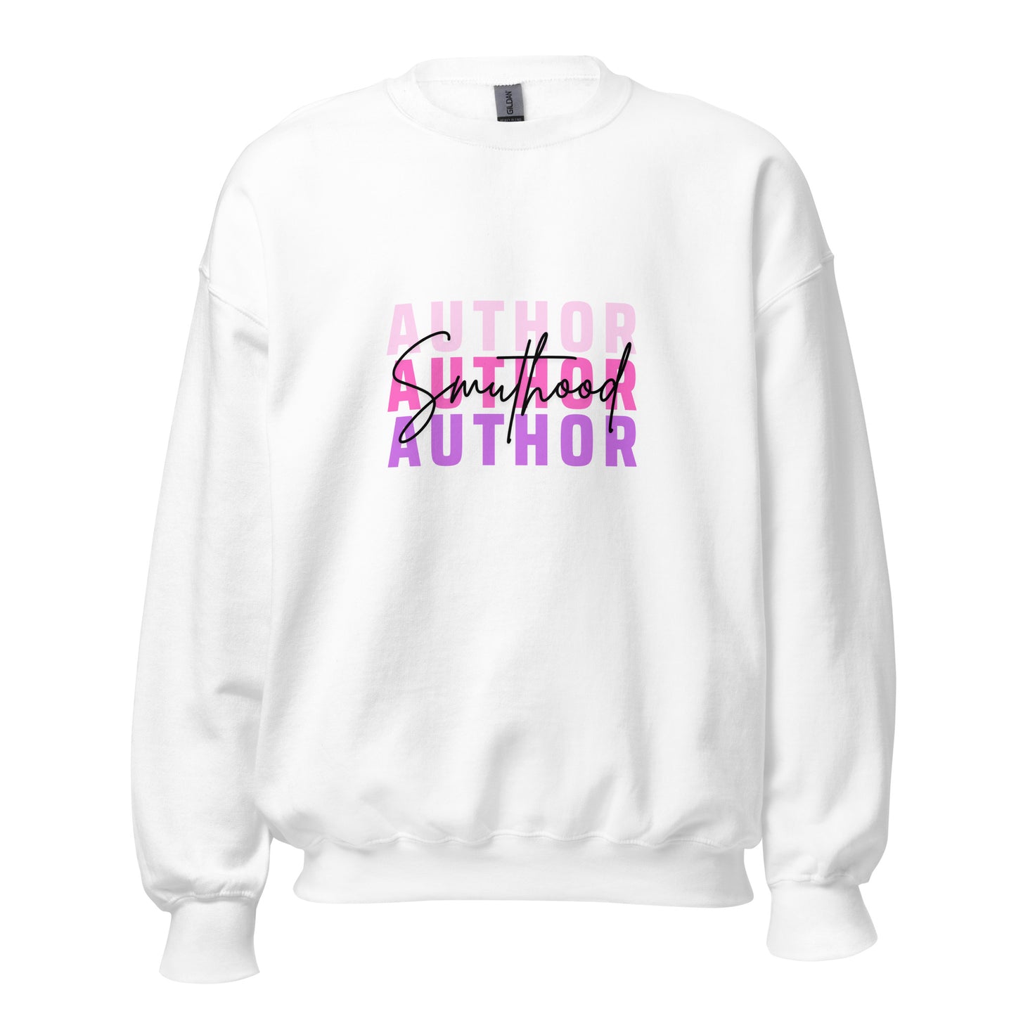 Smuthood Author Crewneck - Pink