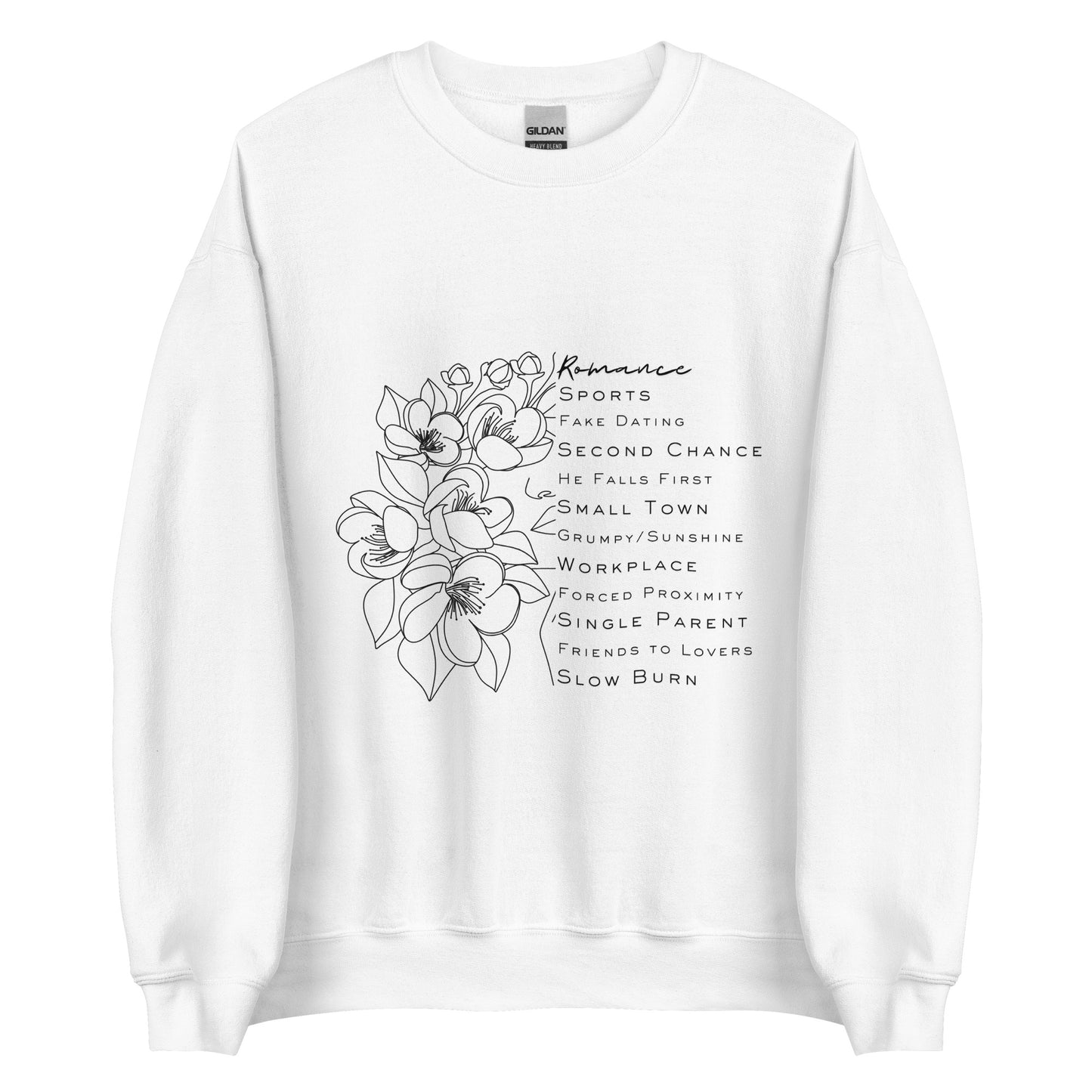 Romance Trope Crewneck