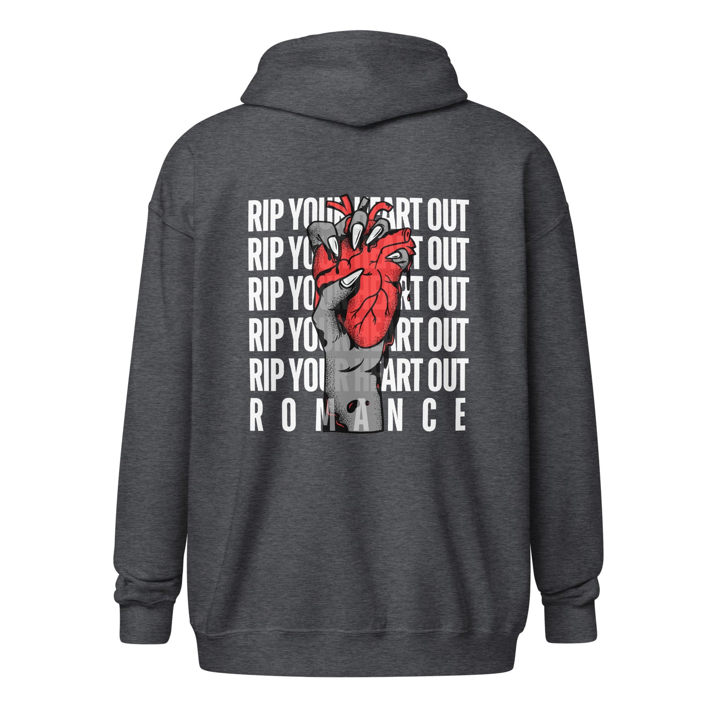 Rip Your Heart Out Zip Up Hoodie