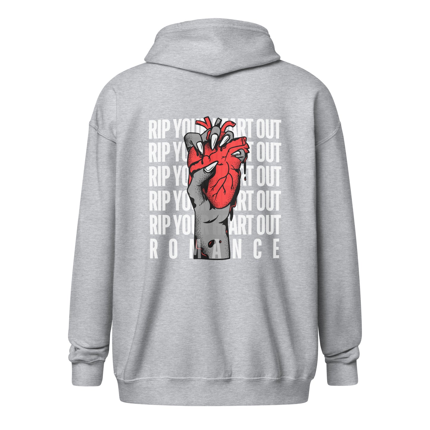 Rip Your Heart Out Zip Up Hoodie