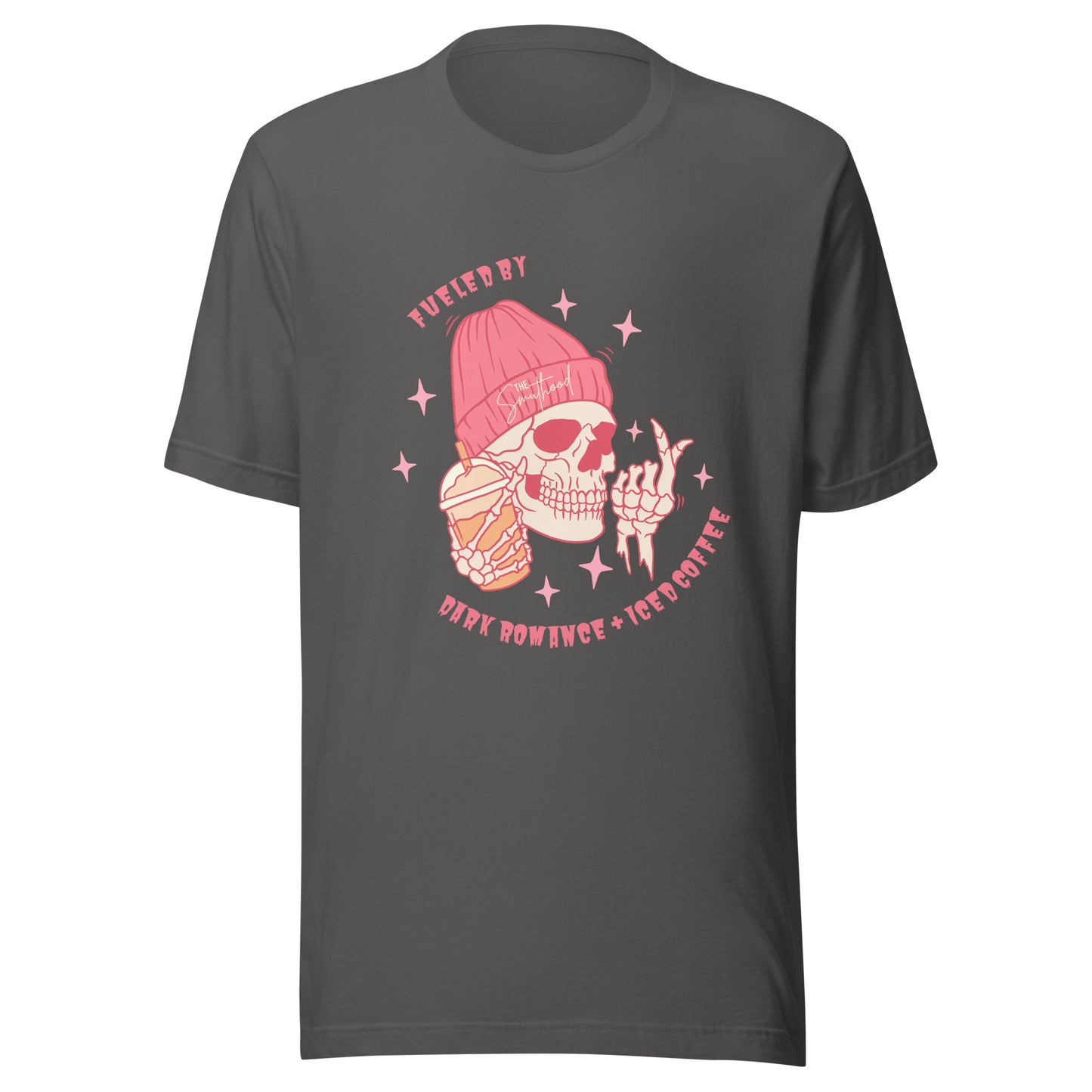 Fueled by Dark Romance & Coffee Trope T-Shirt