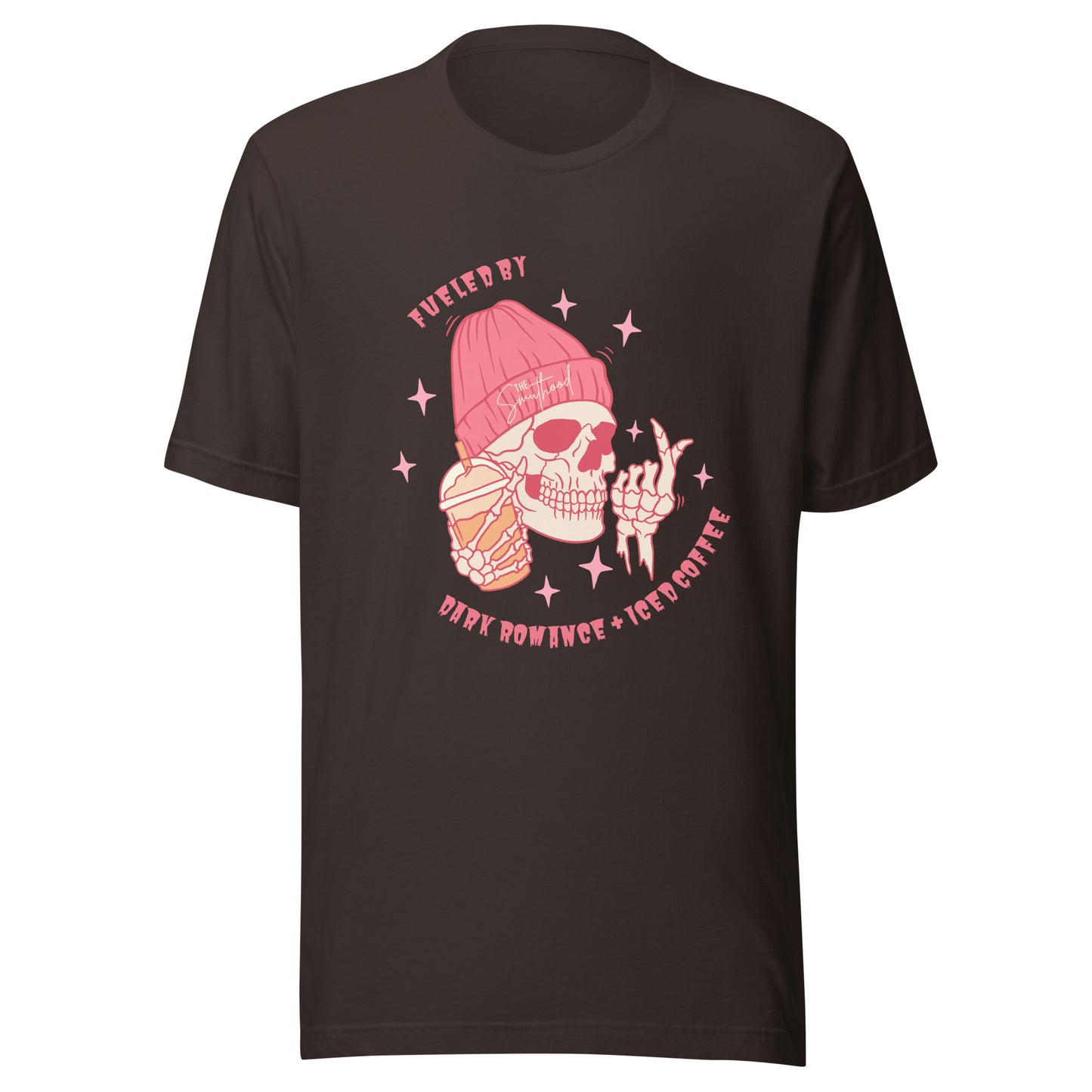Fueled by Dark Romance & Coffee Trope T-Shirt