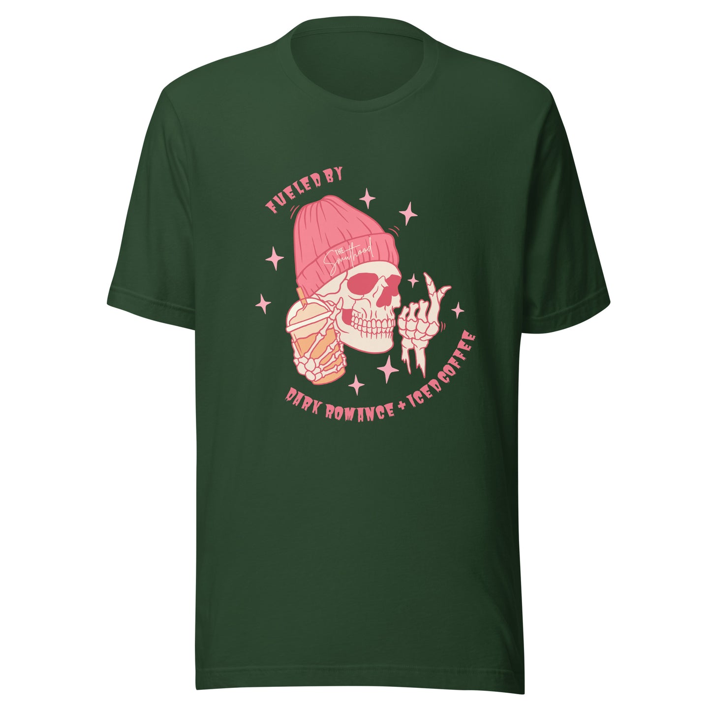 Fueled by Dark Romance & Coffee Trope T-Shirt