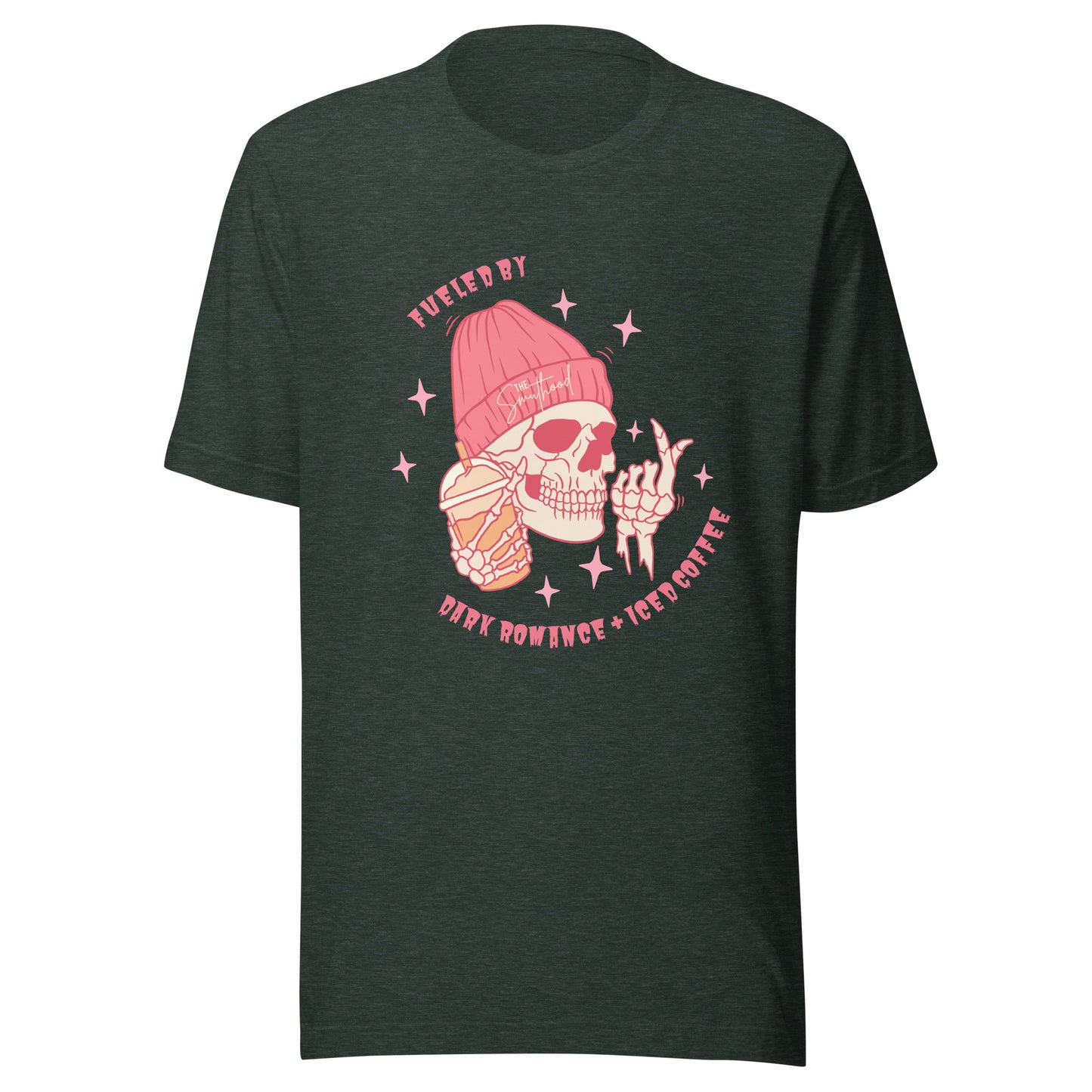 Fueled by Dark Romance & Coffee Trope T-Shirt