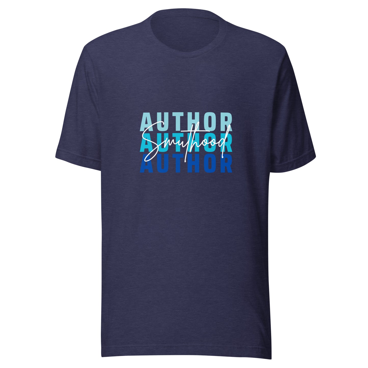 Smuthood Author T-Shirt - Blue