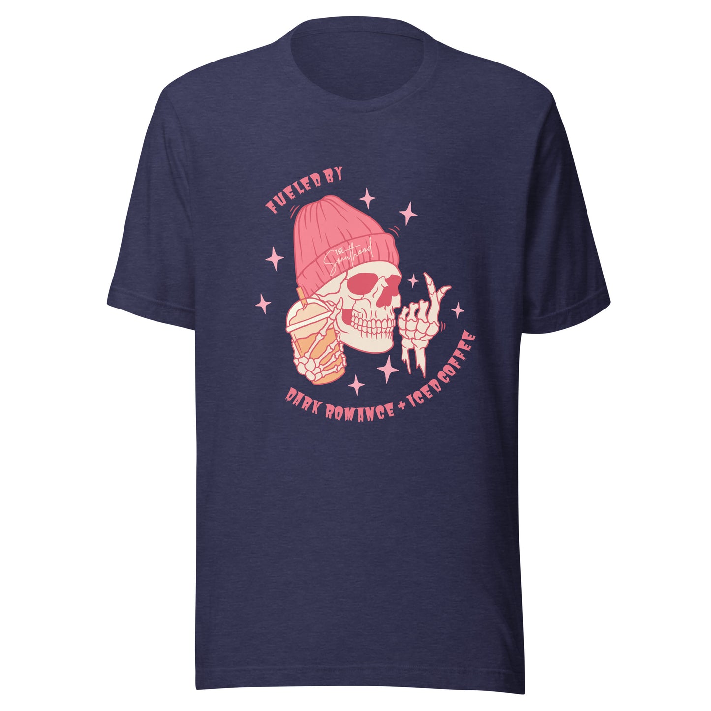 Fueled by Dark Romance & Coffee Trope T-Shirt