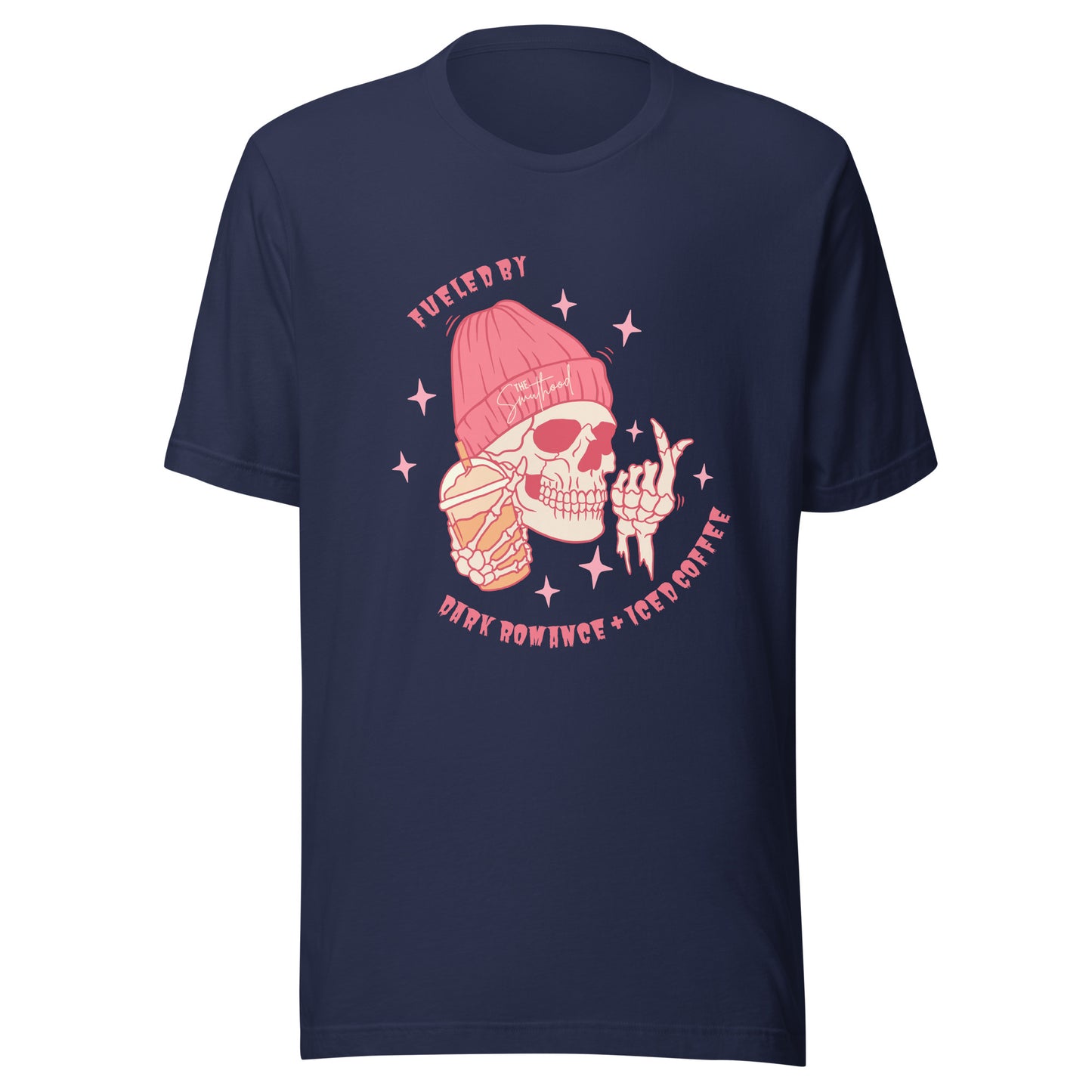 Fueled by Dark Romance & Coffee Trope T-Shirt