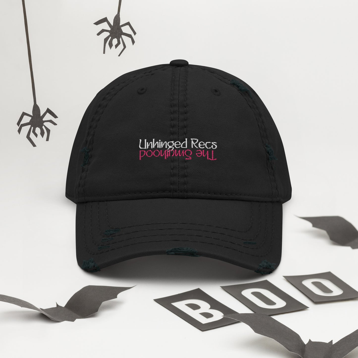 Unhinged Recs Embroidered Hat