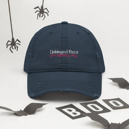 Unhinged Recs Embroidered Hat
