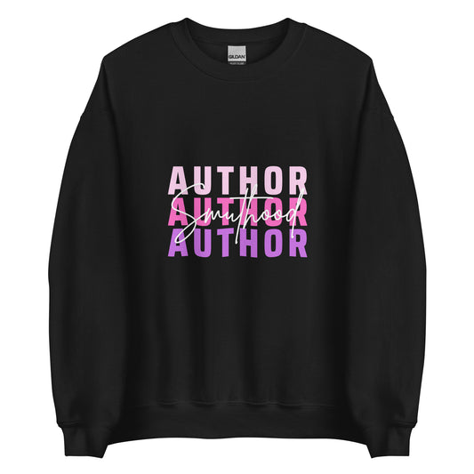 Smuthood Author Crewneck - Pink