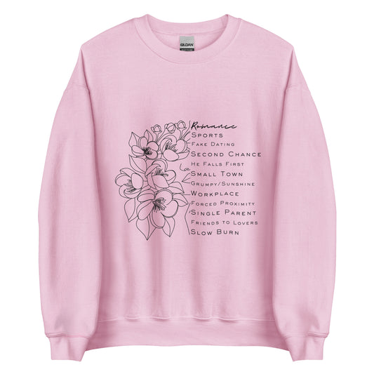 Romance Trope Crewneck