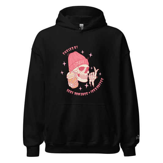 Fueled by Dark Romance & Coffee Trope Hoodie