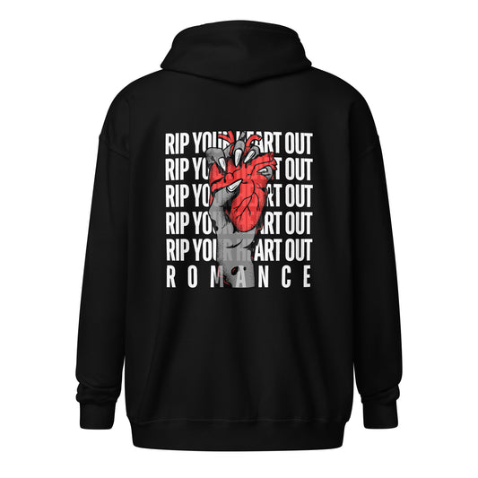 Rip Your Heart Out Zip Up Hoodie