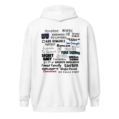 Smuthood Trope Zip Up Hoodie