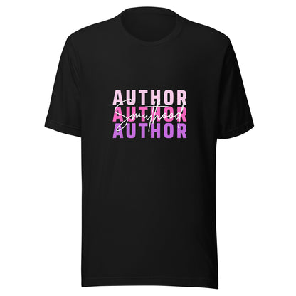 Smuthood Author T-Shirt - Pink