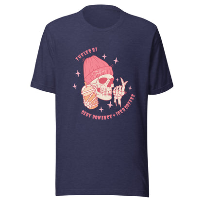 Fueled by Dark Romance & Coffee Trope T-Shirt