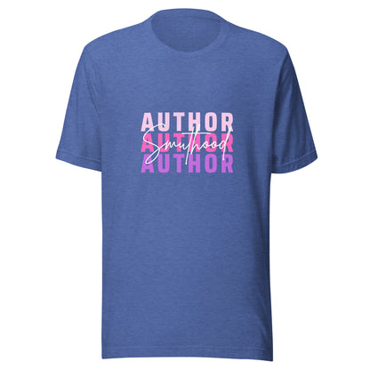Smuthood Author T-Shirt - Pink