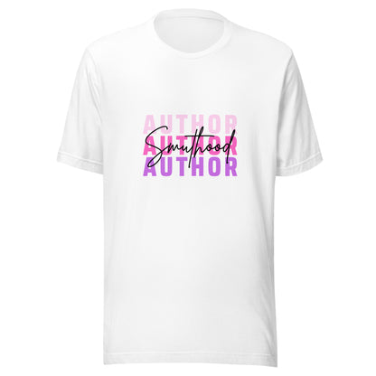 Smuthood Author T-Shirt - Pink